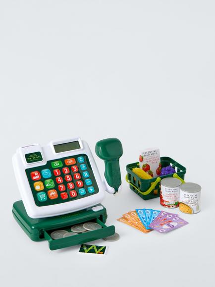 John Lewis Waitrose Cash Register Role-Play Toy, Multi