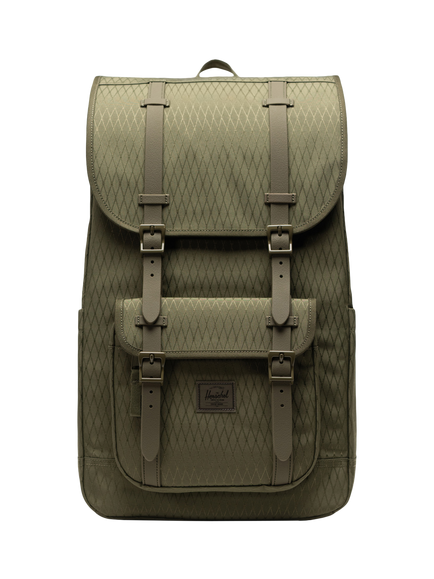 Herschel Supply Co. Little America Backpack, 30L, Ivy Green Diamond, Ivy Green Diamond