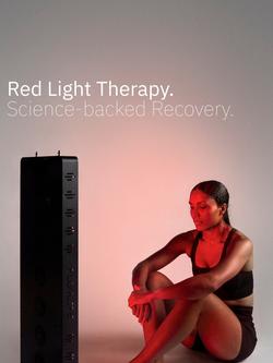 Flowlight 1500 Seven Waves Full-Body Light Therapy Panel - view 2, Black