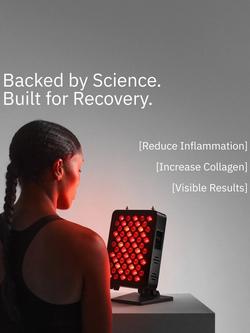 Flowlight 300 Seven Waves Red Light Therapy Panel - view 2, Black