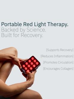 Flowlight Go 60 Two Waves Red Light Therapy Panel - view 2, Black