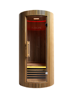 Flowlife Flowsauna Elite Solo - Infrared Recovery Cabin, Natural