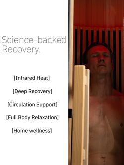 Flowlife Flowsauna Elite Solo - Infrared Recovery Cabin - view 2, Natural