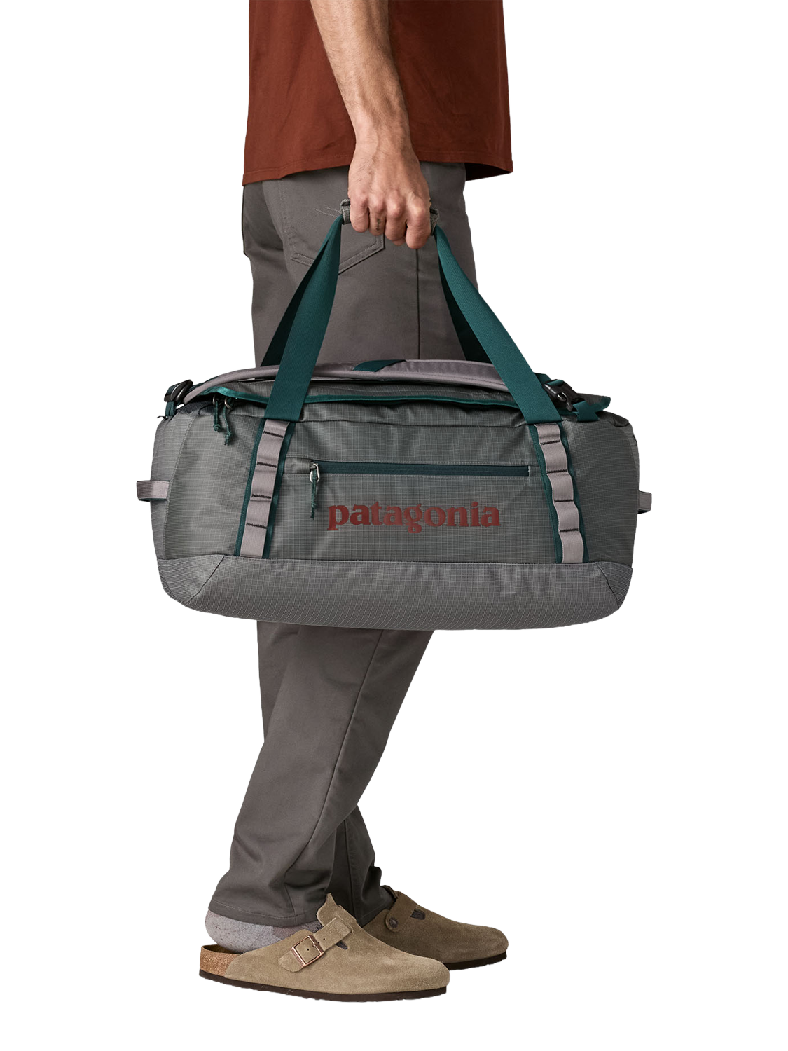Patagonia Black Hole Duffel Bag, 40L, Dark Grey