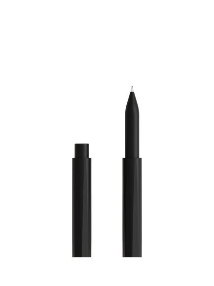 Tom's Studio The Wren Refillable Writing Pen, Matte Black, Matte Black