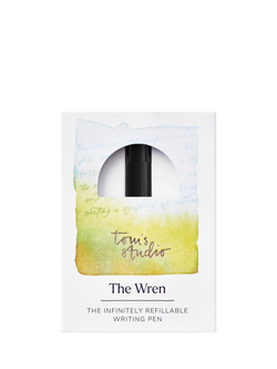 Tom's Studio The Wren Refillable Writing Pen, Matte Black - view 2, Matte Black