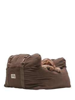 By Teddy Puffer 3-in-1 Dog Car Seat, Brown Chocolate - view 2, Brown Chocolate