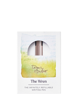 Tom's Studio The Wren Refillable Writing Pen, Blush - view 2, Blush
