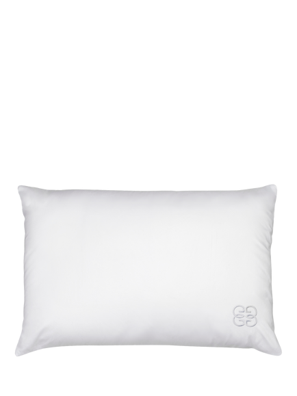 Gingerlily Silk Standard Pillow, White, White