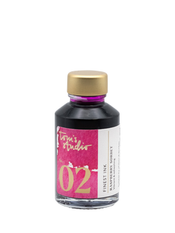 Tom's Studio Fountain Pen Ink, Raspberry Sobert, Raspberry Sobert