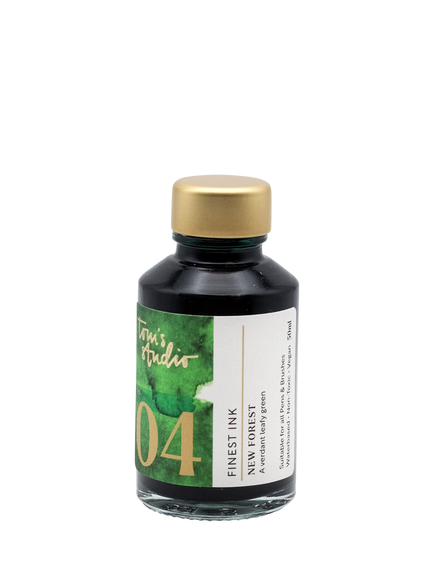Tom's Studio Fountain Pen Ink, New Forest Green, New Forest Green