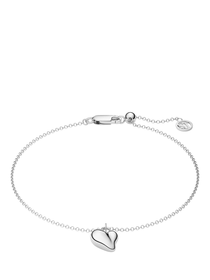 Sif Jakobs Jewellery Lauria Parvus Heart Chain Bracelet, Silver