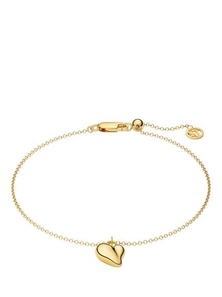 Sif Jakobs Jewellery Lauria Parvus Heart Chain Bracelet, Gold