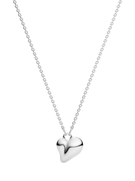 Sif Jakobs Jewellery Lauria Parvus Heart Pendant Necklace, Silver