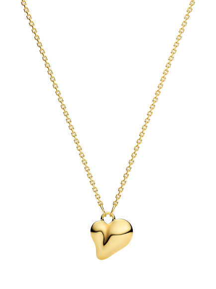 Sif Jakobs Jewellery Lauria Parvus Heart Pendant Necklace, Gold