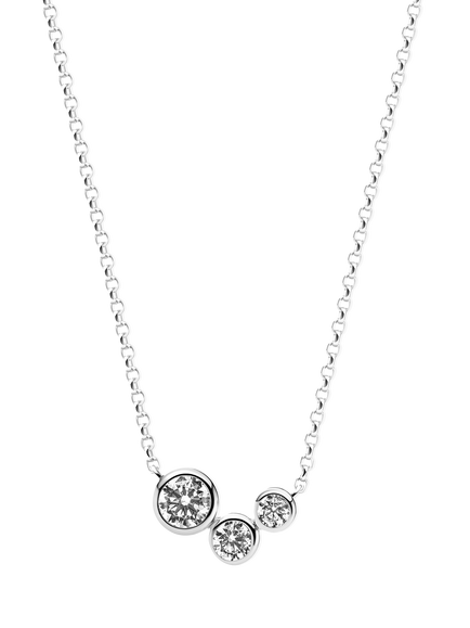 Sif Jakobs Jewellery Sardinien Tre Necklace, Silver