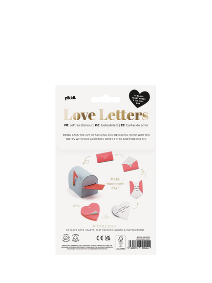 Pikkii Love Letters Kit - view 2, Pink