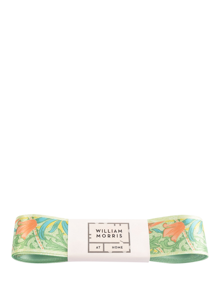 William Morris At Home Weeds Ribbon, Multi, W25mm x L3m, Multi