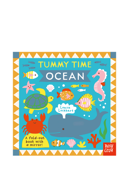 Nosy Crow Louise Lockhart 'Tummy Time Ocean' Fold Out Book, Multi