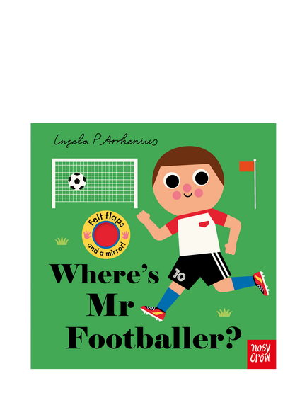 Nosy Crow Ingela P. Arrhenius 'Where's Mr Footballer?' Flap Book, Multi