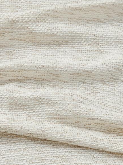 John Lewis Luxe Weave Sheer Fabric, Natural - view 2, Natural