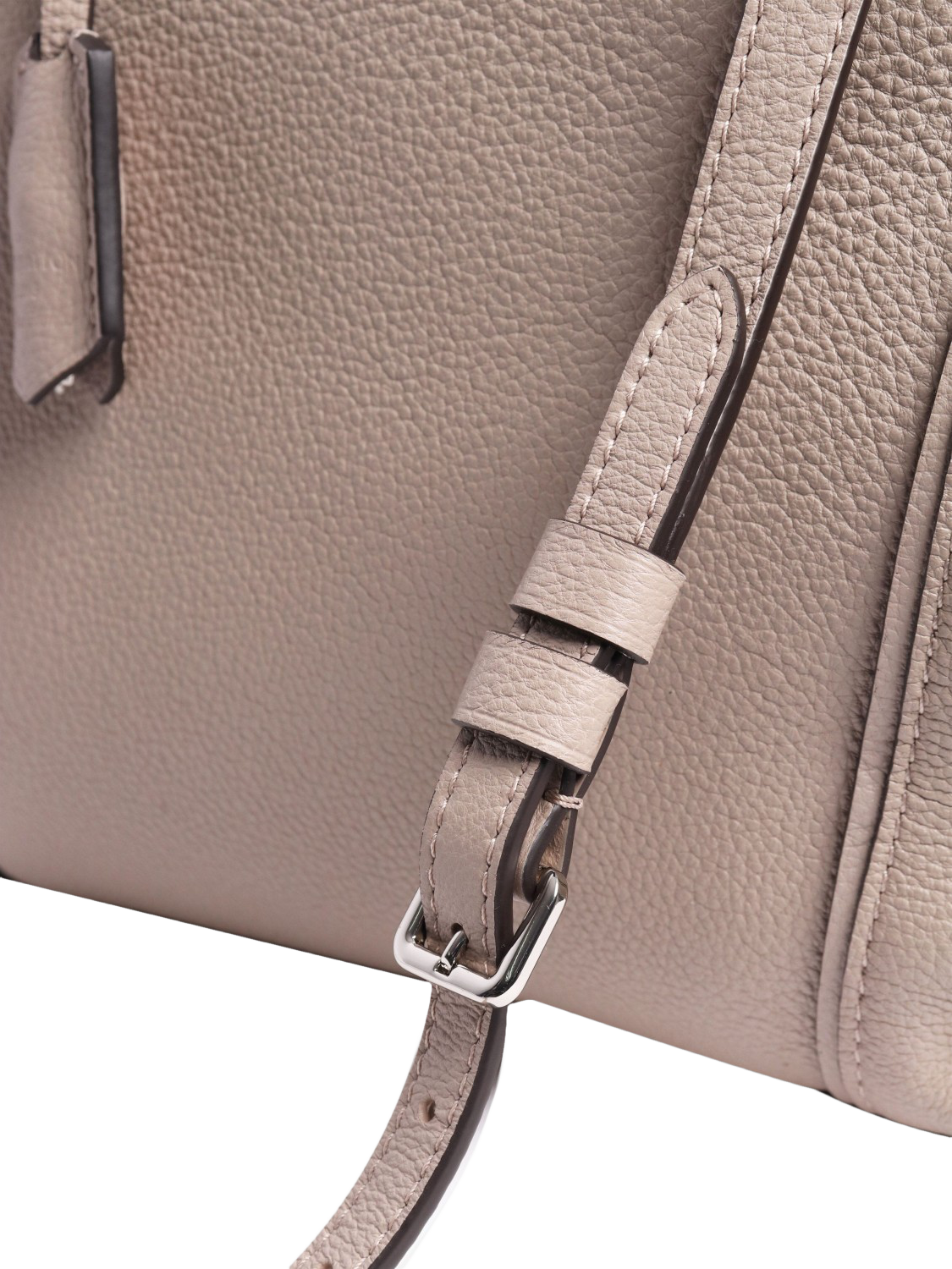 Product image 5 of 10, which shows Pre-loved Louis Vuitton 2014 Lockit Leather 2-Way Bag, Neutral