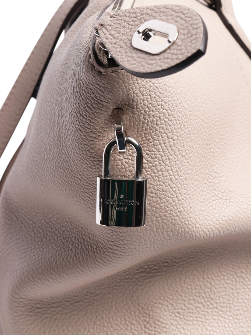 Product image 6 of 10, which shows Pre-loved Louis Vuitton 2014 Lockit Leather 2-Way Bag, Neutral