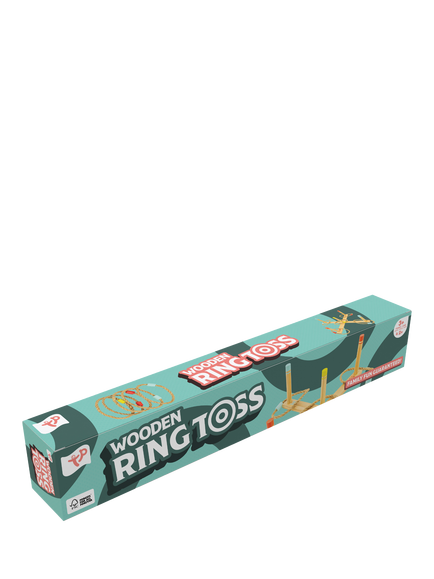 TP Toys Wooden Ring Toss Game, Multi