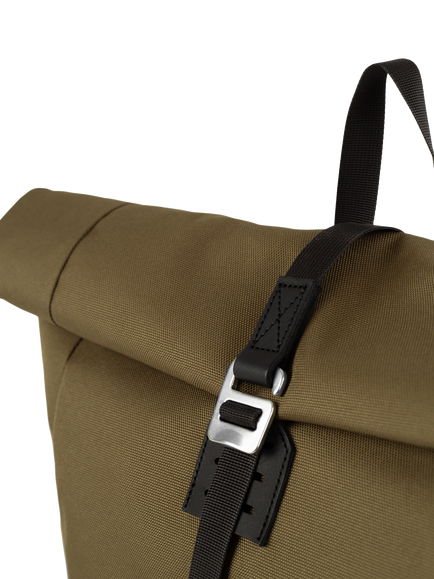 Sandqvist ICON Rolltop 16" Backpack, 26L, Multi Olive - view 2, Multi Olive