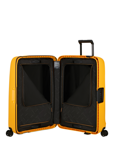 Samsonite Essens 4-Wheel 75cm Large Recycled Suitcase - view 2, Yellow