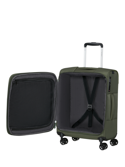 Samsonite Go Twist Soft Double Wheel Cabin Case, 48L - view 2, Green
