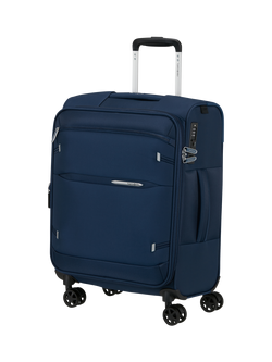 Samsonite GoTwist Soft Double Wheel Cabin Case, 48L, Navy Blue