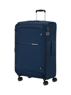 Samsonite GoTwist Soft Double Wheel Large Suitcase, 188L, Navy Blue
