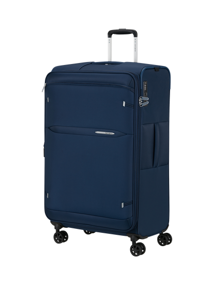 Samsonite Go Twist Soft Double Wheel Large Suitcase, 188L, Navy Blue