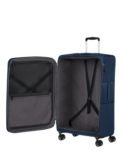 Samsonite GoTwist Soft Double Wheel Large Suitcase, 188L - view 2, Navy Blue