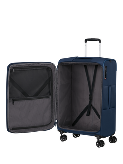 Samsonite GoTwist Soft Double Wheel Medium Suitcase, 79L - view 2, Navy Blue