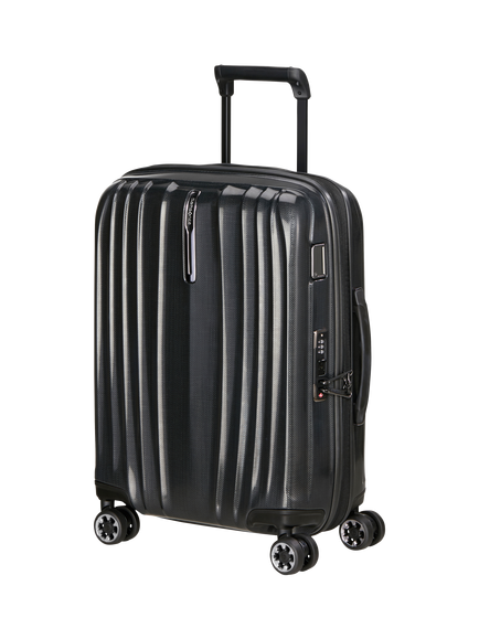 Samsonite Nexis 55cm Double Wheel Cabin Case, 47L, Black
