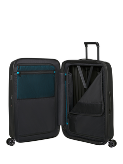 Samsonite Nexis 70cm Expandable Double Wheel Medium Suitcase, 91L - view 2, Black