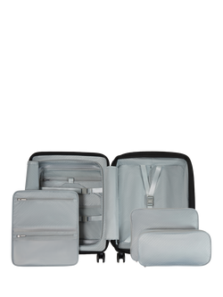 Samsonite Paralux 55cm Expandable 4-Wheel Cabin Suitcase, 46L - view 2, Black