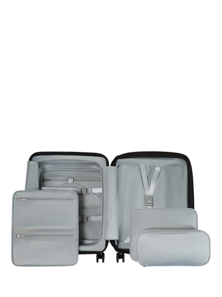 Samsonite Paralux 55cm Expandable 4-Wheel Cabin Suitcase, 46L - view 2, Black
