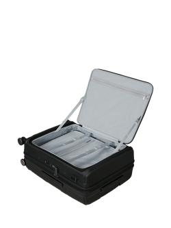 Samsonite Paralux 67cm Expandable 4-Wheel Medium Suitcase, 81L - view 2, Black