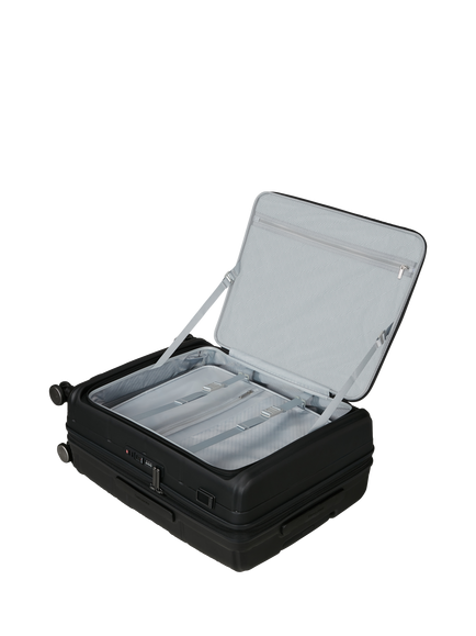 Samsonite Paralux 67cm Expandable 4-Wheel Medium Suitcase, 81L - view 2, Black