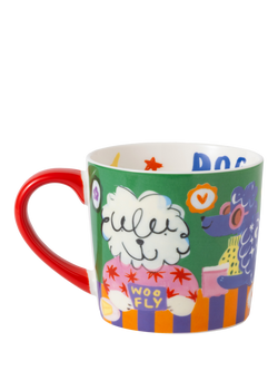 Eleanor Bowmer Dog Club Fine Bone China Mug, 300ml - view 2, Multi