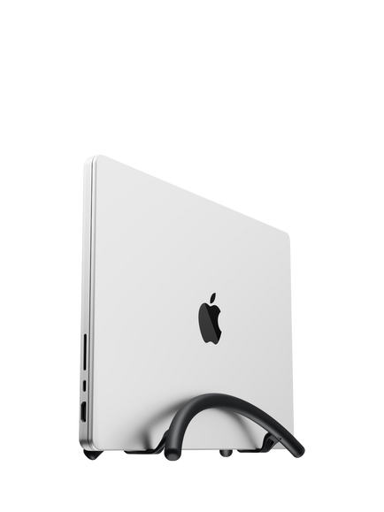 Twelve South BookArc Flex Vertical Stand for MacBooks & Laptops up to 14”, Black, Black