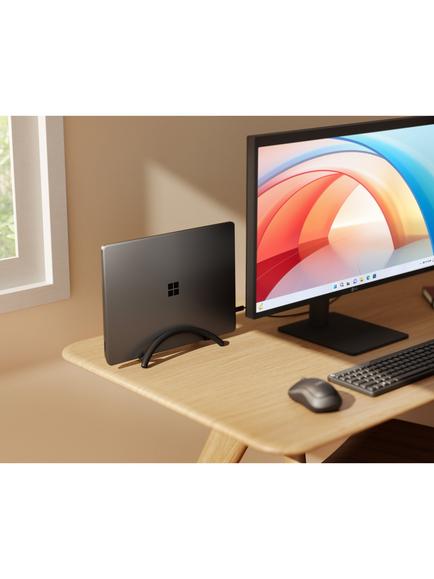 Twelve South BookArc Flex Vertical Stand for MacBooks & Laptops up to 14”, Black - view 2, Black