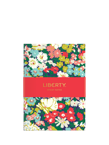 Liberty London Floral Sticky Notes, Multi, Multi