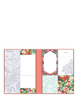 Liberty London Floral Sticky Notes, Multi - view 2, Multi