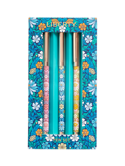 Liberty London Moon Flower Pen Gift Set, Multi
