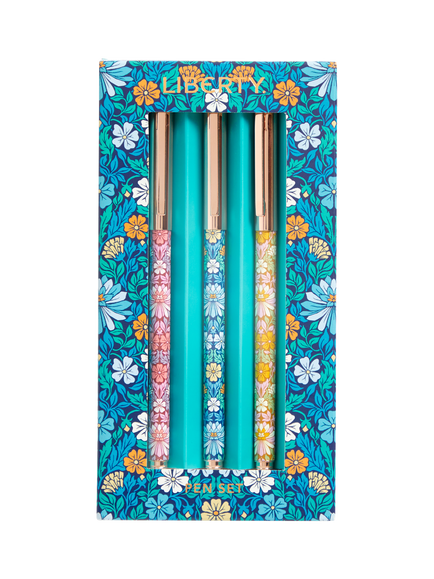 Liberty London Moon Flower Pen Gift Set, Multi