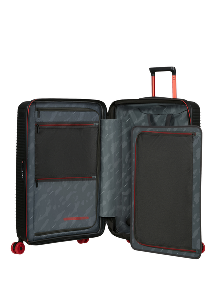 Samsonite Prodiver 55cm Expandable 8-Wheel Spinner Cabin Suitcase, 46L - view 2, Black